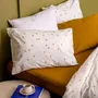 Linge de lit - Taie d'oreiller Odette Milk/Bronze 50 x 70 - LA CERISE SUR LE GATEAU