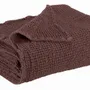 Throw blankets - Maia recycled throw Ébène 140 X 200 - MAISON VIVARAISE - SDE VIVARAISE WINKLER