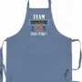 Aprons - Team Raclette Kitchen Apron Jeans 72 X 90 - MAISON VIVARAISE - SDE VIVARAISE WINKLER