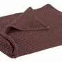 Linge de lit - Jeté de lit recyclé Maia Ébène 240 x 260 - MAISON VIVARAISE - SDE VIVARAISE WINKLER