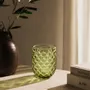 Glass - The Starbeam Water Glass - Olive Green - BAZAR BIZAR LIVING