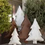 Objets de décoration - Sapin lumineux VELOURS BLANC - ROSE VELOURS