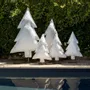 Objets de décoration - Sapin lumineux VELOURS BLANC - ROSE VELOURS