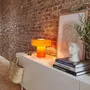 Lampes à poser - Lampe à poser XXL en verre orange, FOZA MAXI - C-CRÉATION | BOUDET