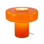Lampes à poser - Lampe à poser XXL en verre orange, FOZA MAXI - C-CRÉATION | BOUDET