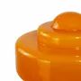 Table lamps - Orange glass and chrome metal table lamp, ZENI - C-CRÉATION | BOUDET