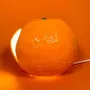 Lampes à poser - Lampe à poser en céramique orange forme fruit, NARAN - C-CRÉATION | BOUDET