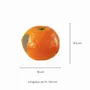 Lampes à poser - Lampe à poser en céramique orange forme fruit, NARAN - C-CRÉATION | BOUDET
