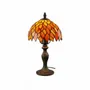 Table lamps - Small orange mosaic glass and zinc table lamp, TIFFANY CAMILLE - C-CRÉATION | BOUDET