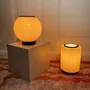 Lampes à poser - Lampe à poser en verre orange et métal, SILÉA - C-CRÉATION | BOUDET