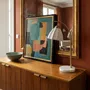 Lampes à poser - Lampe à poser en céramique blanche, métal et marbre, NALIA - C-CRÉATION | BOUDET