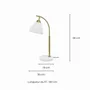 Lampes à poser - Lampe à poser en céramique blanche, métal et marbre, NALIA - C-CRÉATION | BOUDET