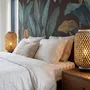 Lampes à poser - Lampe à poser en bambou bicolore et métal noir, MINELLE - C-CRÉATION | BOUDET