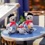 Decorative objects - Leon the pigeon 12cm Keyring - LE PIGEON PARISIEN