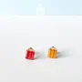 Color Pencil Stud Earrings - PINTONIK