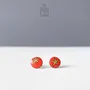 Tomato Stud Earrings - PINTONIK