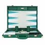 Petite maroquinerie - Backgammon Lézard Vert Bouteille - Cuir Végane - jeu de société - VIDO LUXURY BOARD GAMES