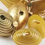 Candles - Golden Heart Energy Candle - PERGER 1757