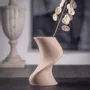 Aménagements pour bureau - Vase imprimé en 3D « BAILE » | Beige - AUURA