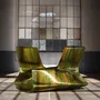 Lounge chairs for hospitalities & contracts - Rocking Conversation Chair - POST INDUSTRIAL CRAFTS