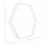 Mirrors - Hexagonal walnut mirror - ANGEL CERDÁ