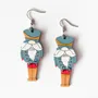 Jewelry - Nutcracker Dangle Earrings - PINTONIK