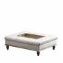 Ottomans - EDUARD SMALL POUF CAPITONNÈ - SIWA SOFT STYLE HOME