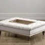Ottomans - EDUARD SMALL POUF CAPITONNÈ - SIWA SOFT STYLE HOME