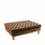 Poufs - POUF TOTAL CAPITONNÉ EDUARD - SIWA SOFT STYLE HOME