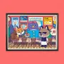 Affiches - Affiche « Au bistro » - Format A4 - YEAAAH! STUDIO