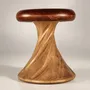 Tabourets - Hera | Duo Bicolore | Tabouret Sculpté Exclusif | Chêne Européen Massi - NEXART