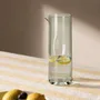 Glass - The Grip Pitcher - Smoky Grey - BAZAR BIZAR LIVING