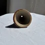 Decorative objects - Brown sandstone candle holder with handle H19 L14 - OFFICE OBJETS