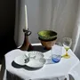 Decorative objects - Brown sandstone candle holder with handle H19 L14 - OFFICE OBJETS