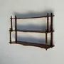Shelves - Small oak three-tier shelf H68 L41 - OFFICE OBJETS