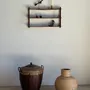 Shelves - Small oak three-tier shelf H68 L41 - OFFICE OBJETS