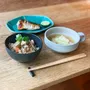 Bowls - Strisch - rice bowl - MARUMITSU POTERIE