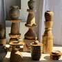 Tabourets - Tabouret, table d'appoint, bout de canapé en manguier massif - OFFICE OBJETS