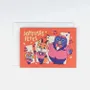 Carterie - Carte de voeux "Joyeuses fêtes" et son enveloppe - format A6 - YEAAAH! STUDIO