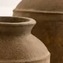 Decorative objects - Anta terracotta vase - antique finish 30*30cm - DESIGN TRIP