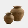 Decorative objects - Anta terracotta vase - antique finish 30*30cm - DESIGN TRIP