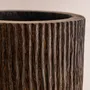 Decorative objects - Striated coconut pot - Solid coconut wood Height: 150 cm - DESIGN TRIP