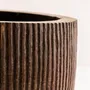 Decorative objects - Striated coconut palm cover pot - DESIGN TRIP