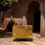 Sideboards - Kansa Brass Patchwork Sideboard by House of Jaipur - HOUSE OF JAIPUR