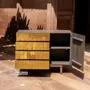 Sideboards - Kansa Brass Patchwork Sideboard by House of Jaipur - HOUSE OF JAIPUR