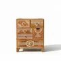 Chests of drawers - Jaipur Hand-Painted Solid Wood Chest of Drawer - HOUSE OF JAIPUR
