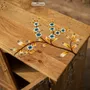 Sideboards - Jaipur Hand-Painted Solid Wood Storage Cabinet - HOUSE OF JAIPUR