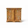 Sideboards - Jaipur Hand-Painted Solid Wood Storage Cabinet - HOUSE OF JAIPUR