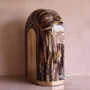Wardrobe - Arcana Resin and Brass Sculptural Wardrobe and Collector's Cabinet - HOUSE OF JAIPUR