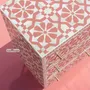 Chiffonniers - Moroccan Pattern Bone Inlay Chest of Drawers by House of Jaipur - HOUSE OF JAIPUR